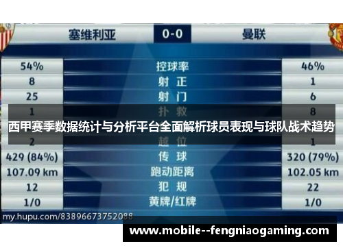 西甲赛季数据统计与分析平台全面解析球员表现与球队战术趋势