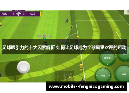 足球吸引力的十大因素解析 如何让足球成为全球最受欢迎的运动