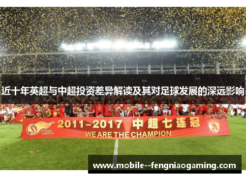 近十年英超与中超投资差异解读及其对足球发展的深远影响